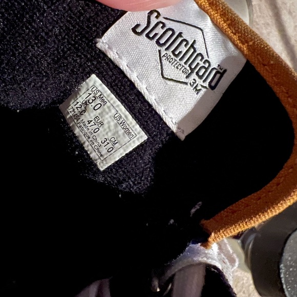 Vans Multicolored High Top Suede Sneakers Size 13 - Picture 4 of 5